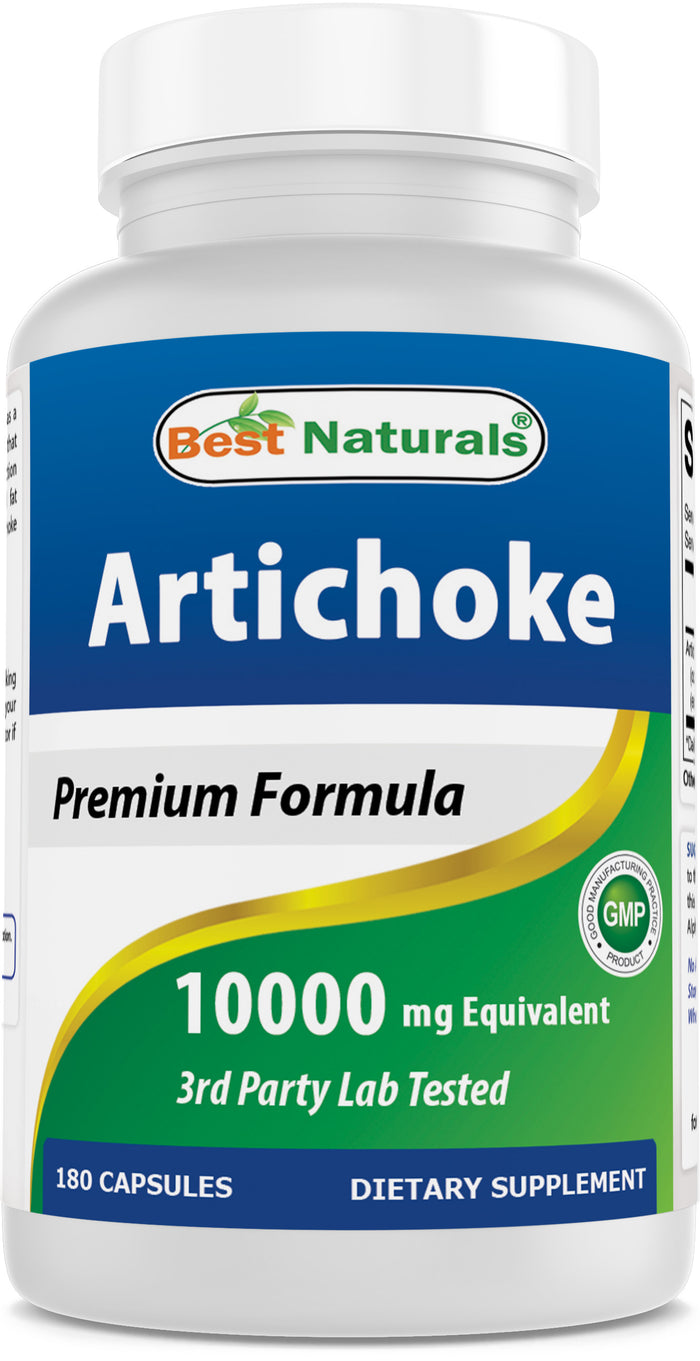 Best Naturals Artichoke 500 mg 180 Capsules