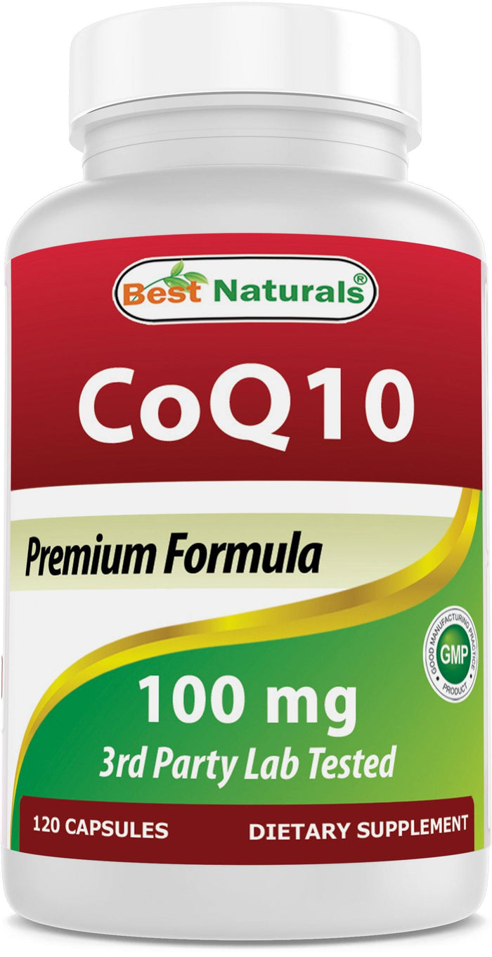 Best Naturals CoQ10 100 mg 120 Capsules