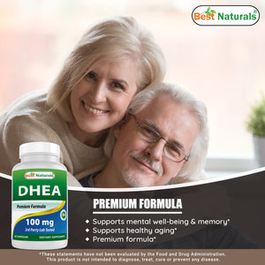 Best Naturals DHEA 100 mg 60 Capsules