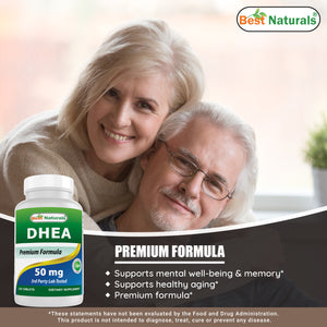Best Naturals DHEA 50 mg 120 Tablets