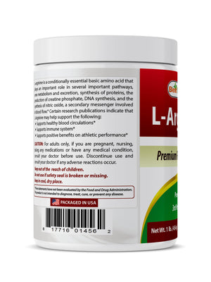 Best Naturals L-Arginine 1 LB Powder - shopbestnaturals.com