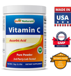 Best Naturals Vitamin C 1kg Powder - shopbestnaturals.com