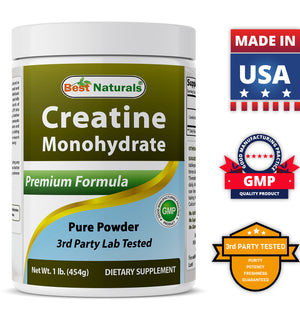 Best Naturals Creatine Monohydrate 1 Lb Powder