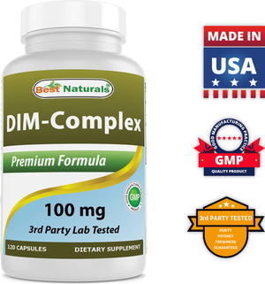 Best Naturals DIM-Complex 100 mg 120 Capsules